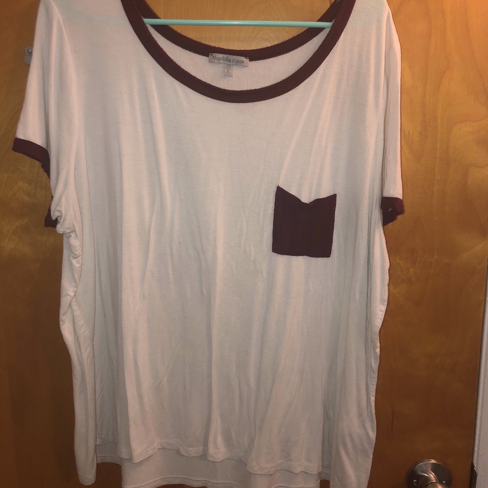 oversized slouchy tee shirt